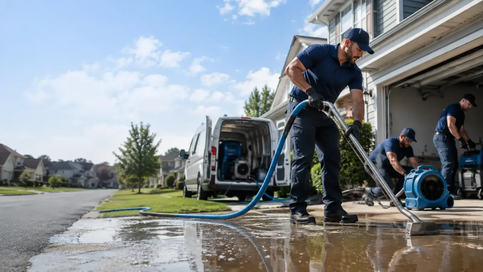 Flood Damage Restoration in Hilbert, WI